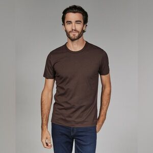7 Diamonds Men’s Dark Brown Short Sleeve Tee